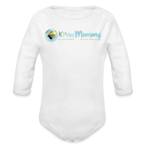 Know Mommy Organic Long Sleeve Baby Bodysuit